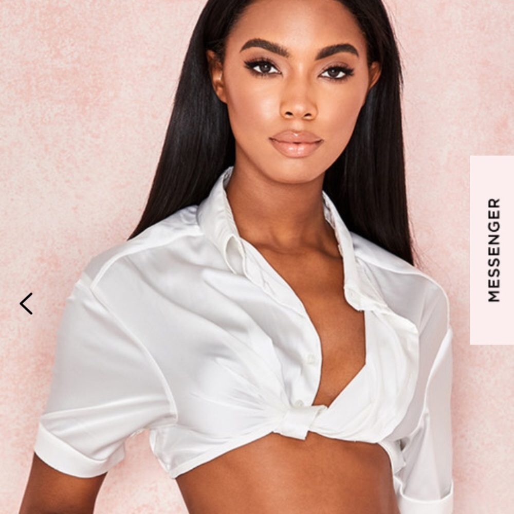 House of cb crop top